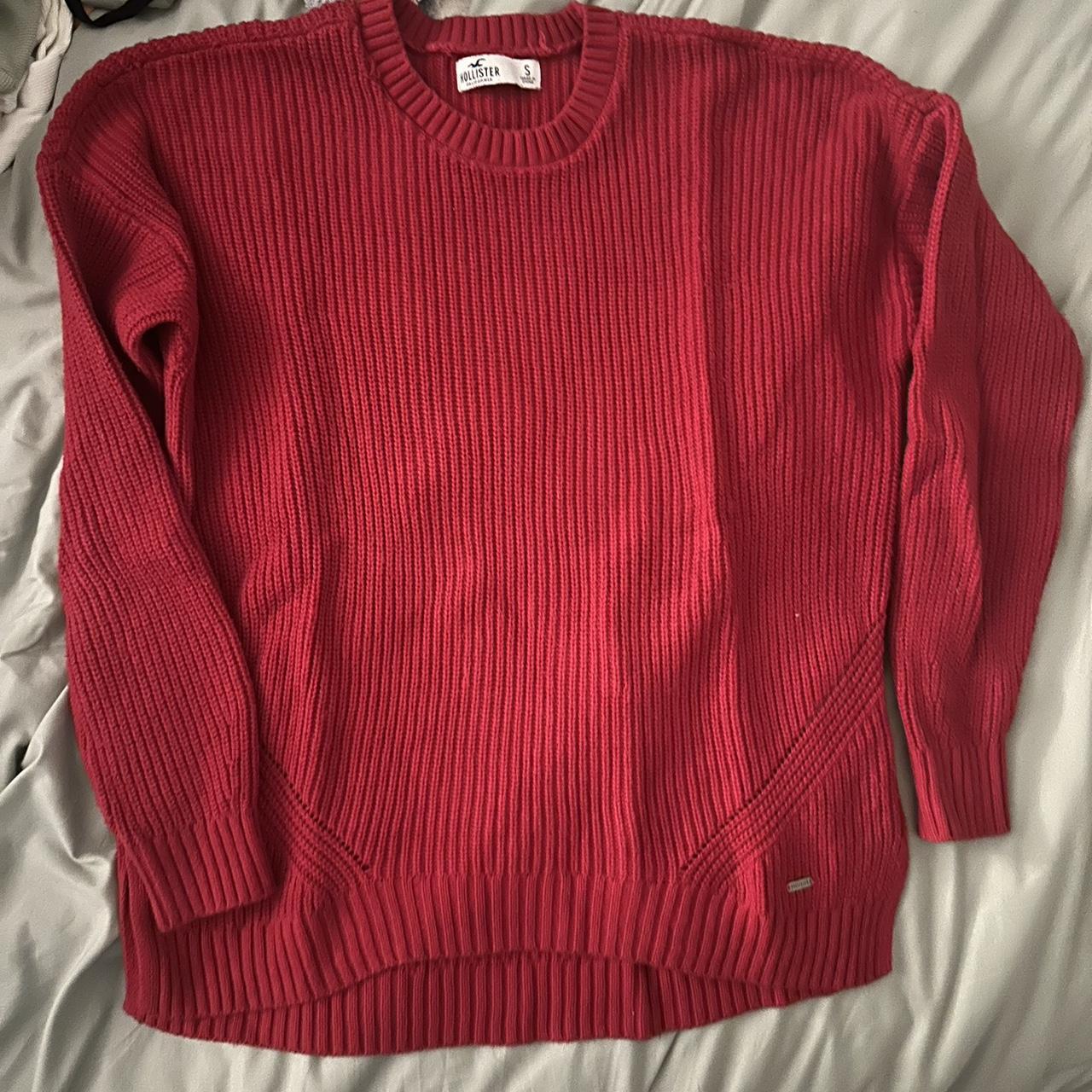 Hollister deals red jumper