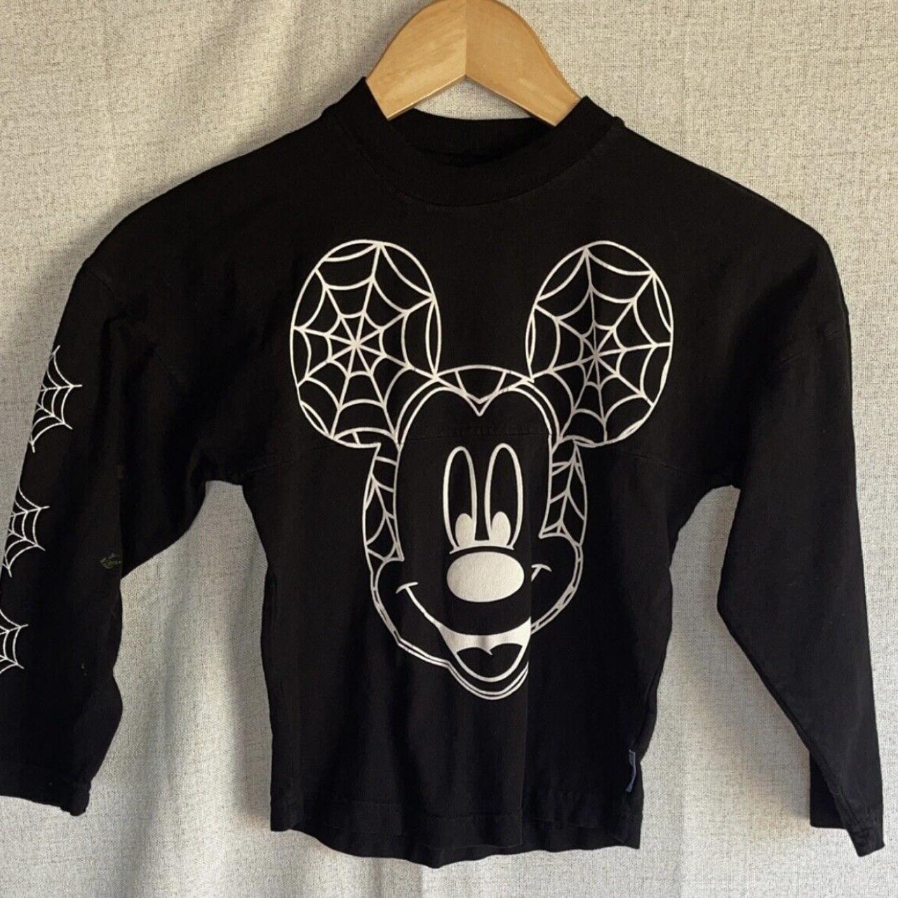 Disney Spirit selling Jersey Halloween Mickey Mouse BOO Glow In The Dark Size Large