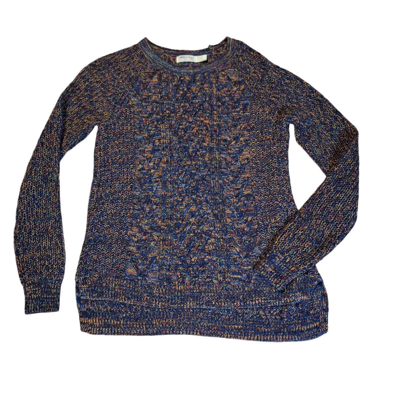 Faded Glory Women's Sweater Multi M – Vtg Faded Glory fleck