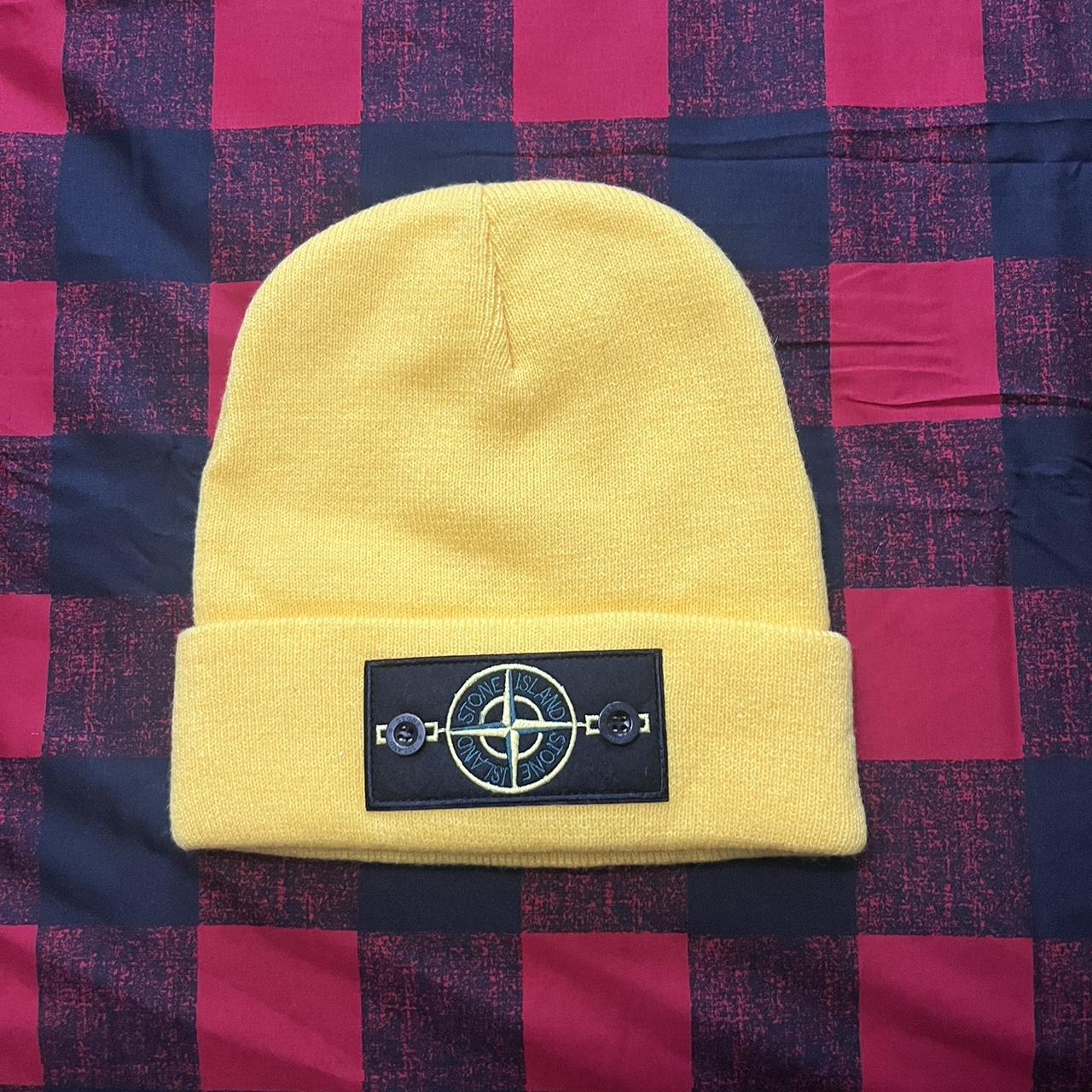 Stone island fleece pile on sale hat