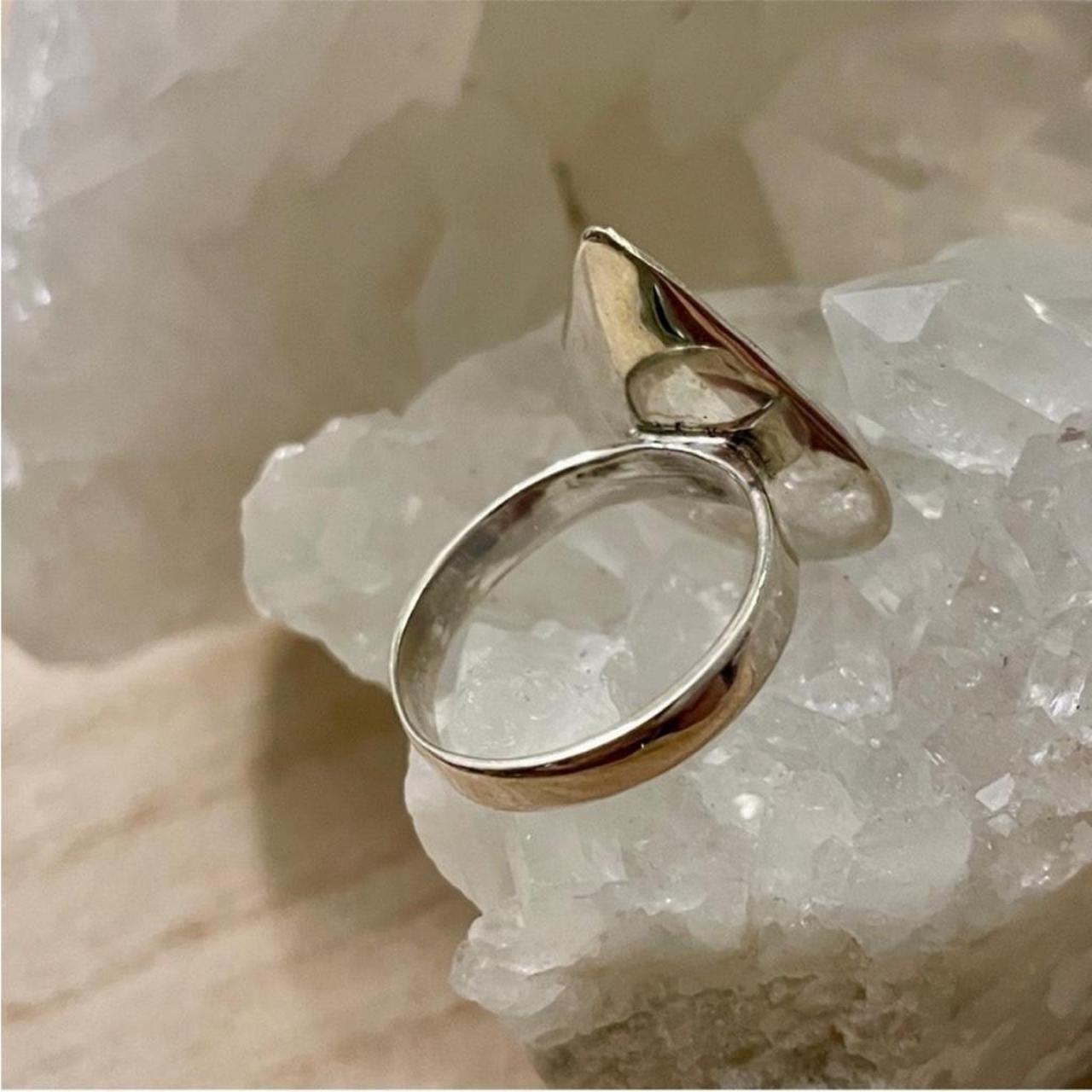 Handmade Women's Ring - Silver/Red – Ruby Sterlin… - image 5