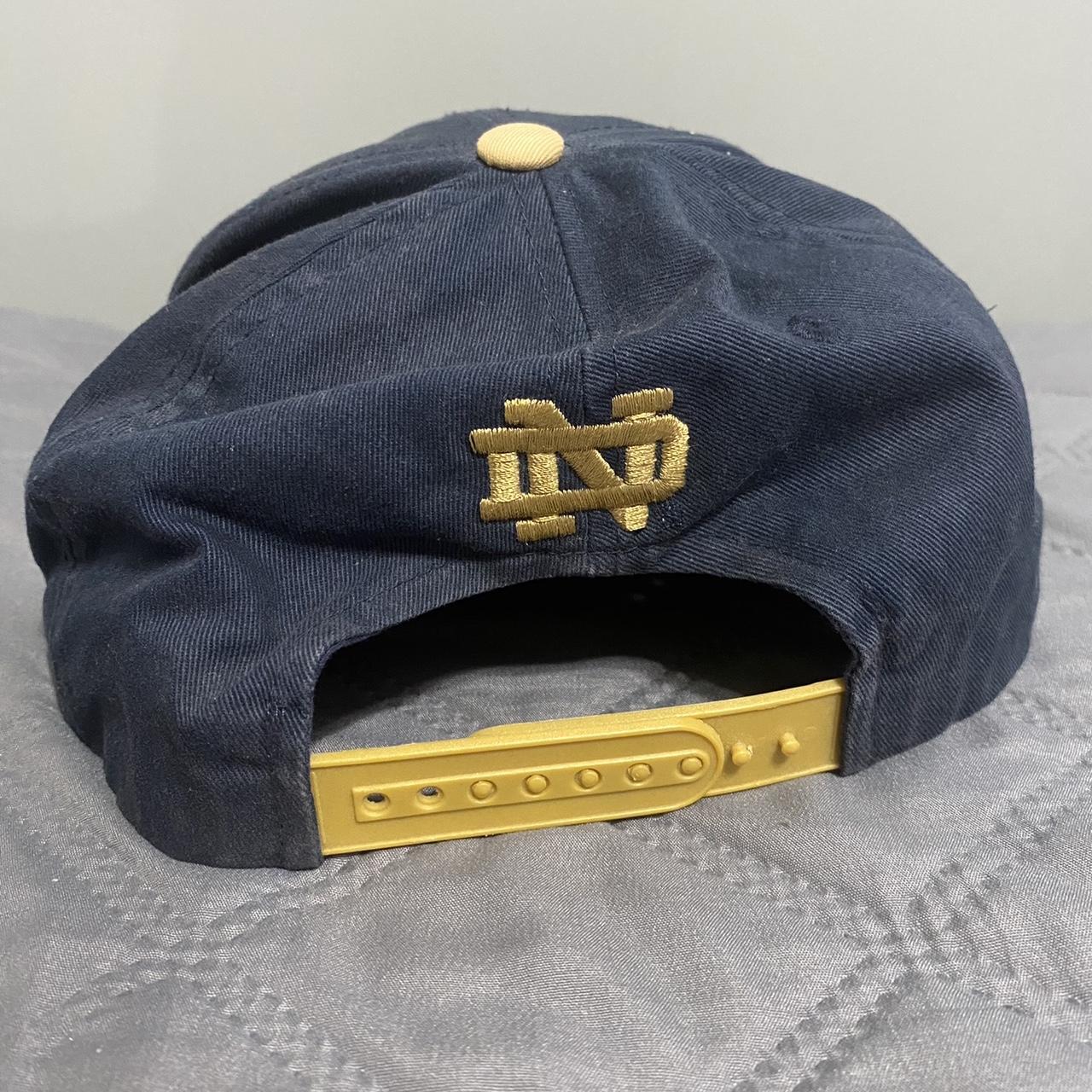 Notre Dame NCAA Hat Fighting Irish BlueGold... - Depop