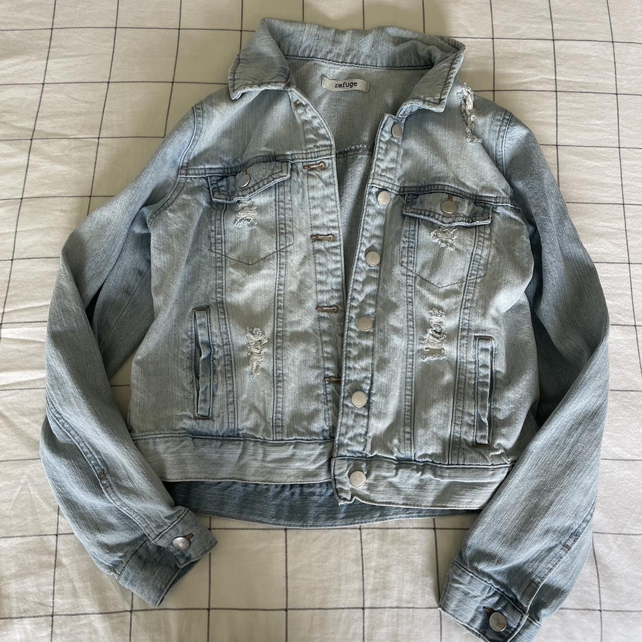 Refuge denim fashion jacket