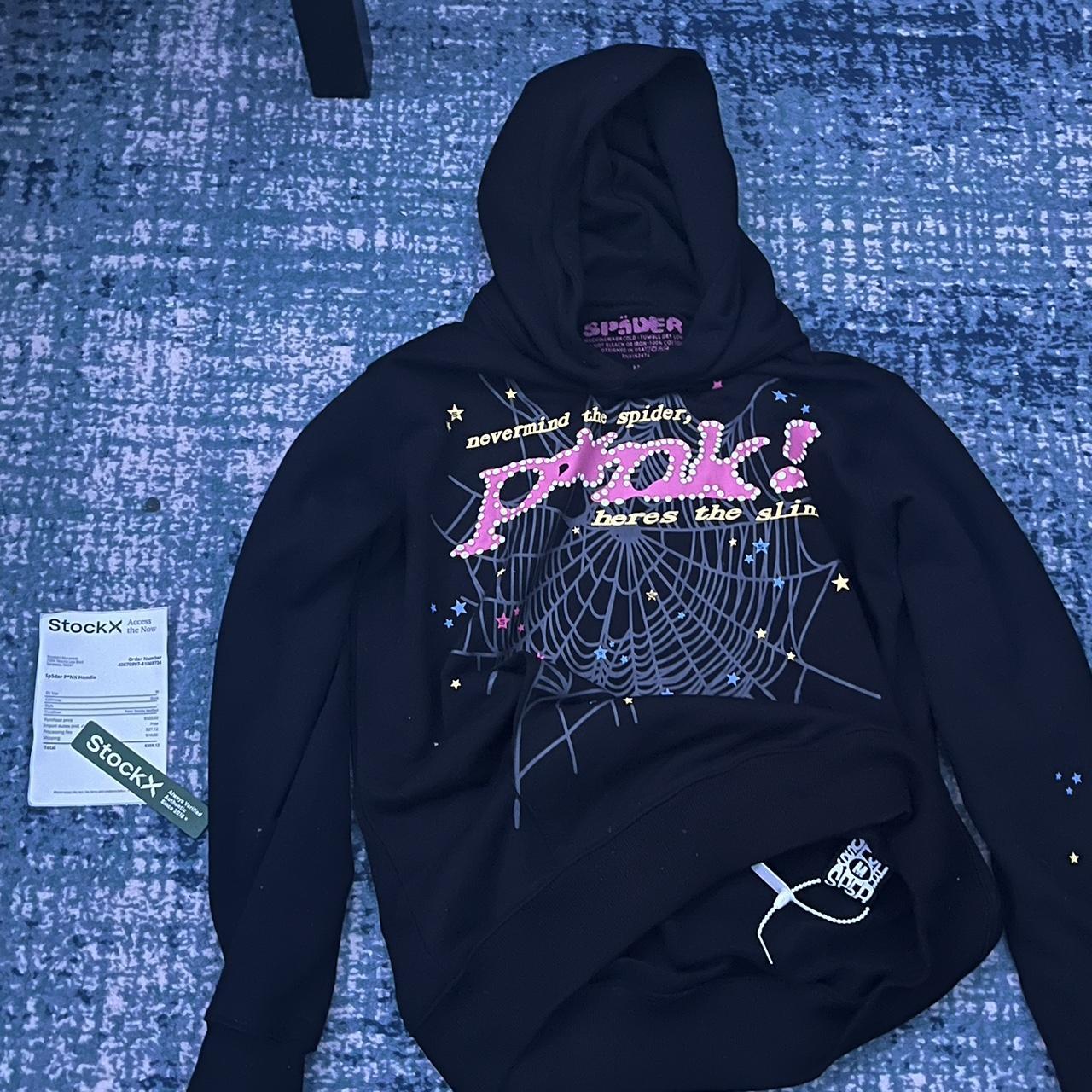 Spider Worldwide Sp5der Hoodie Purple | Grailed
