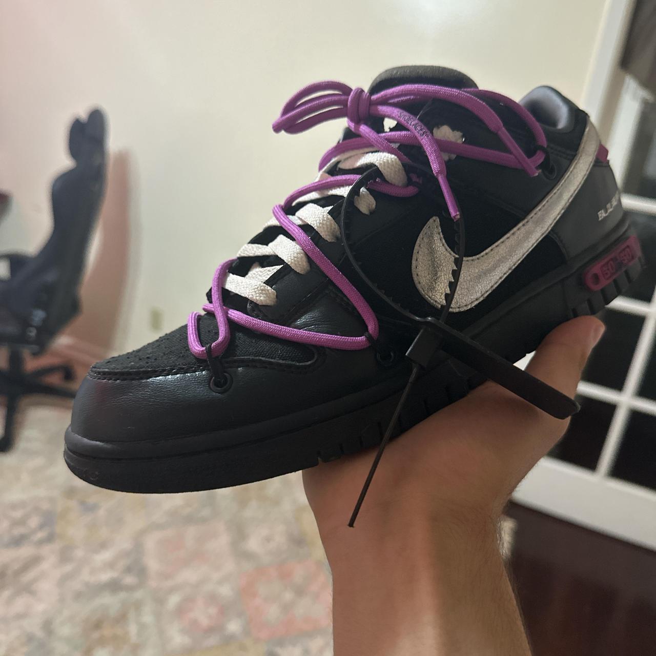 dunk low off white black