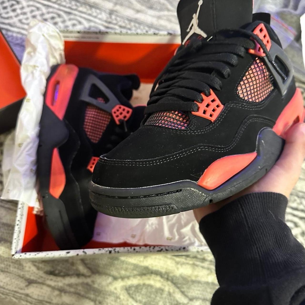 jordan red 4's