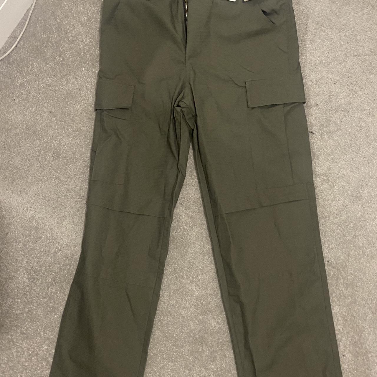 Carhaat Green cargos, got for Christmas and... - Depop