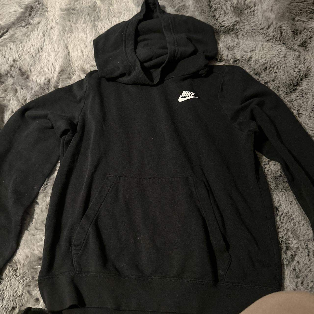 womens black hoodie nike