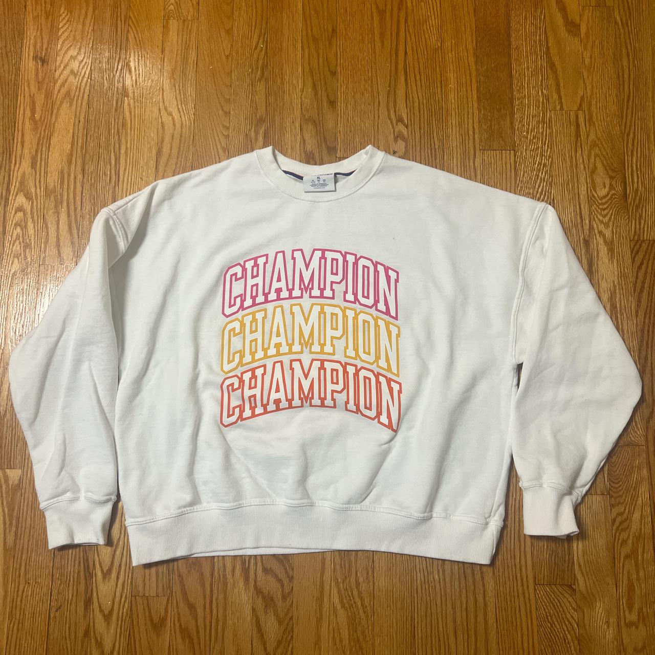 Champion sweater size chart xxl best sale