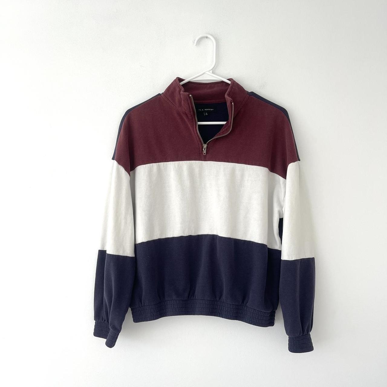 La hearts half zip sweatshirt best sale