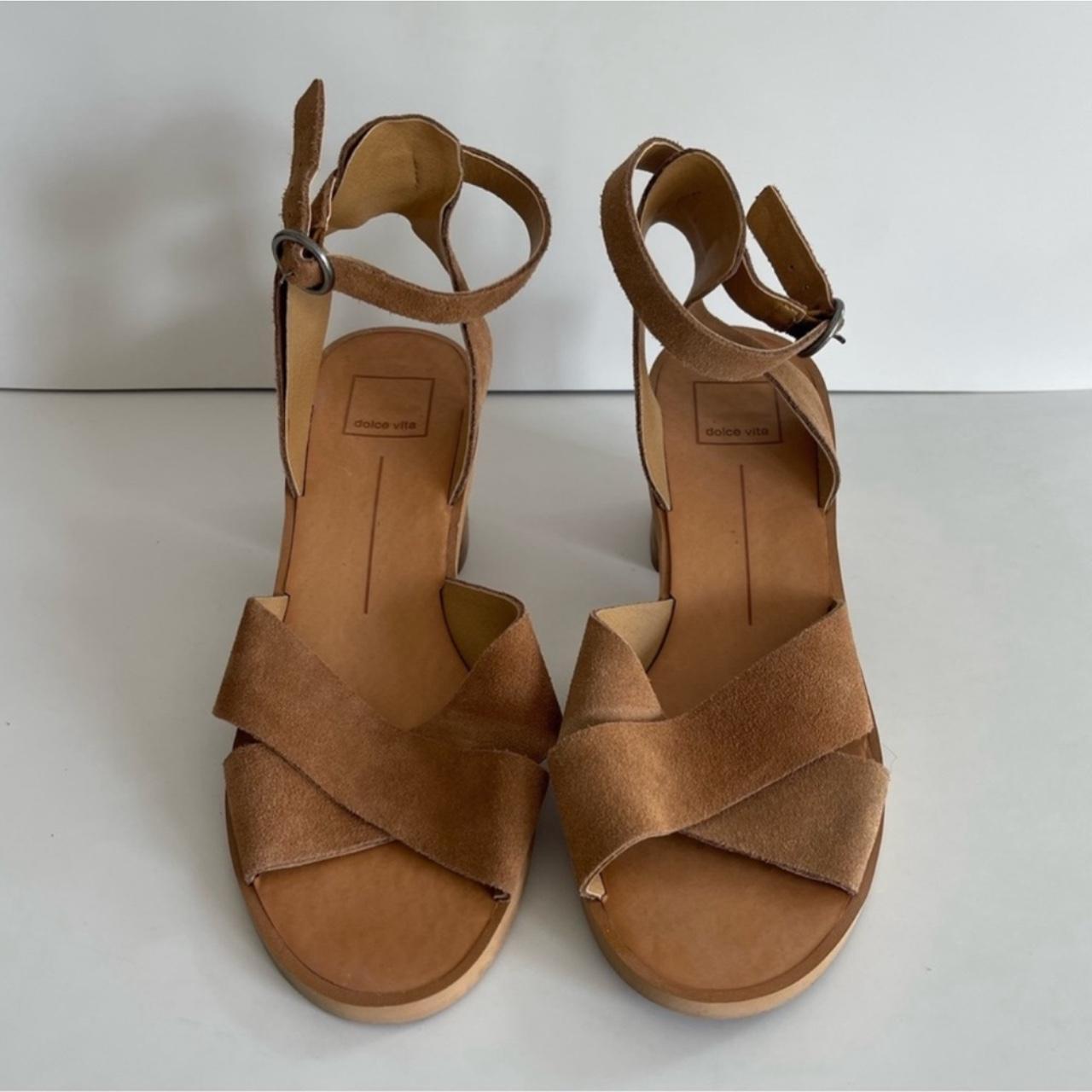 Dolce Vita Rio Suede Cross Cross Front Sandal