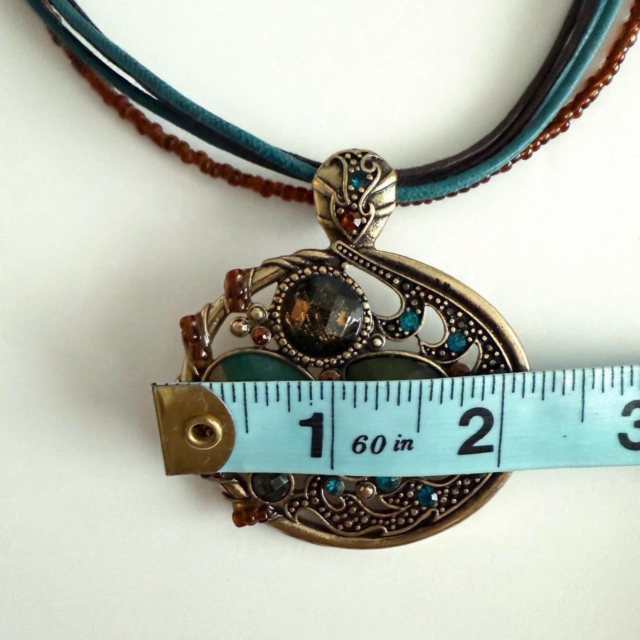 Women's Necklace - Multi – Statement Multicolored… - image 4