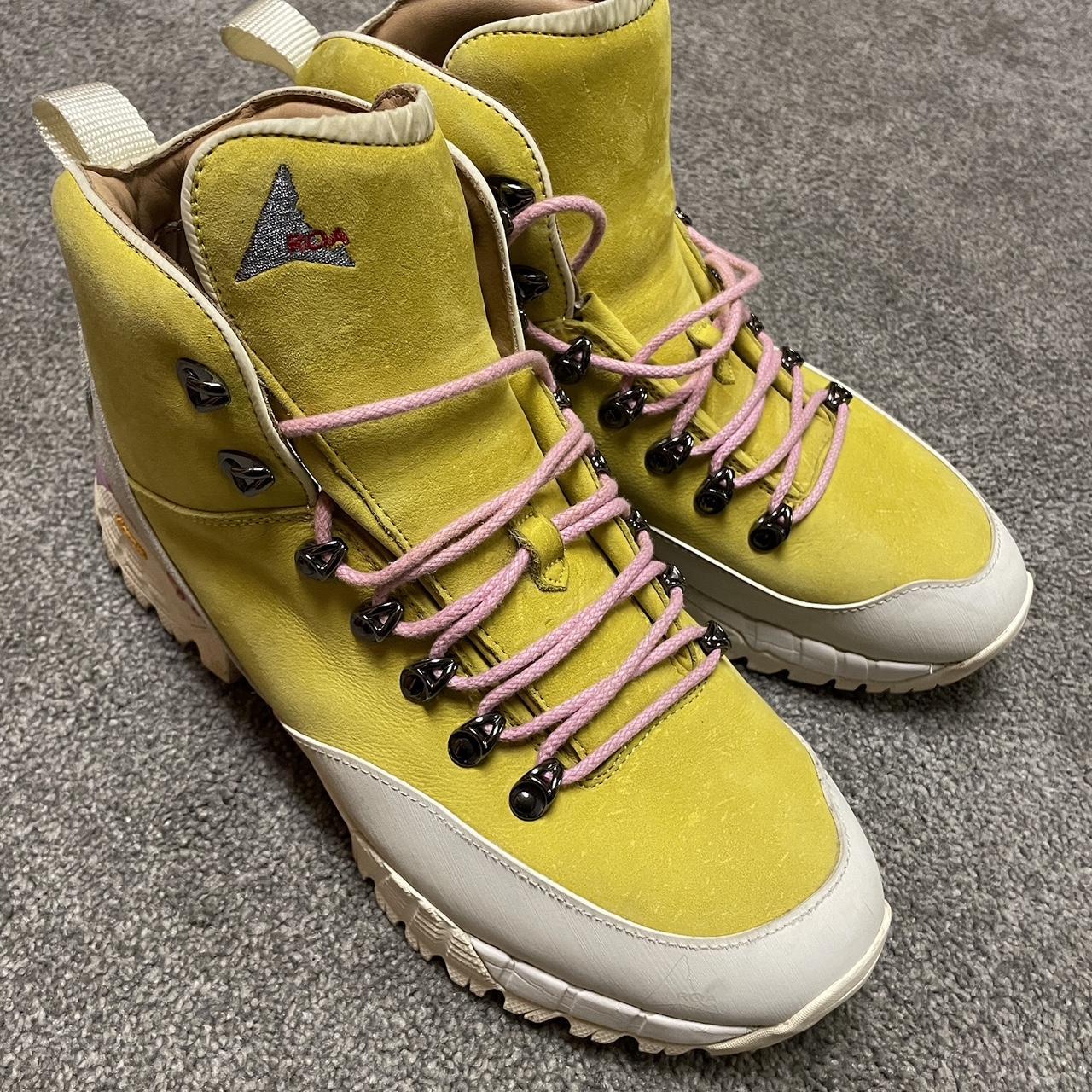 訳あり ROA Andreas ROA Kudu Boot Andreas Boots Yellow for 靴