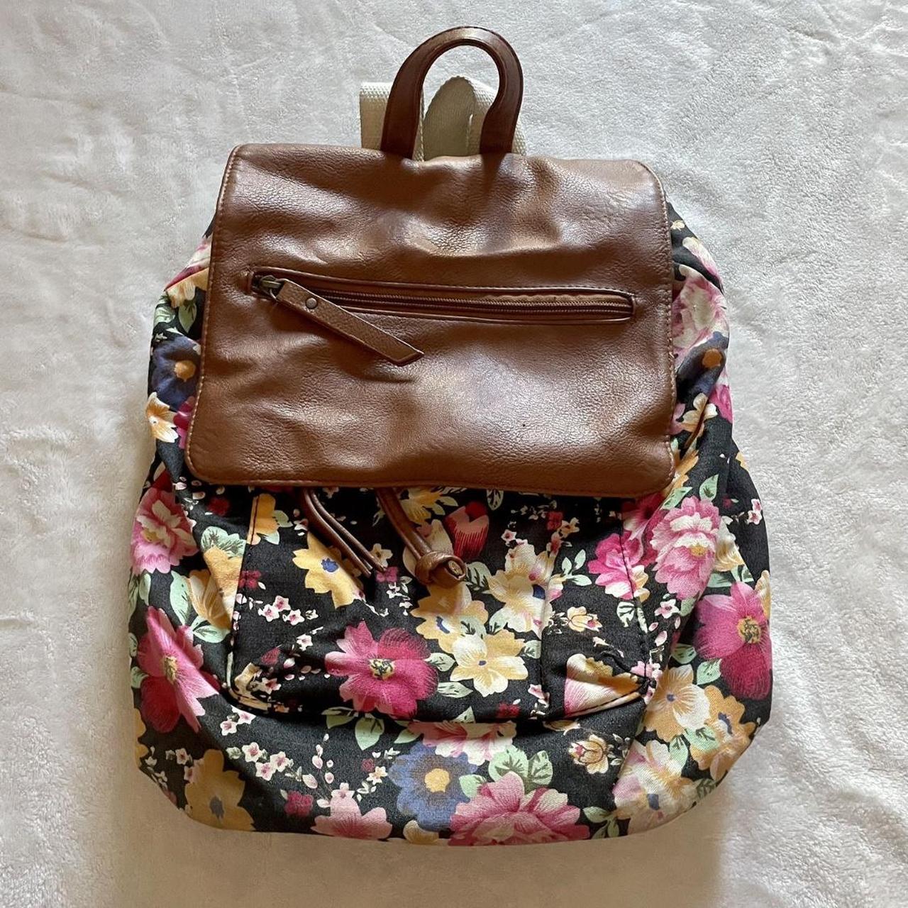 Madden girl floral backpack hotsell