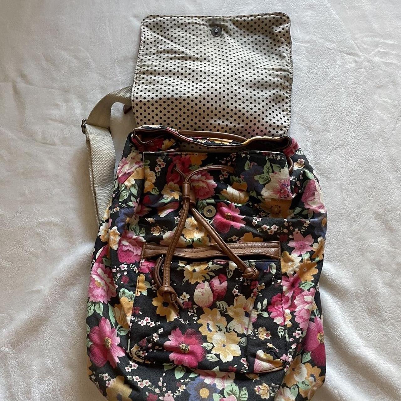 Madden girl floral backpack best sale