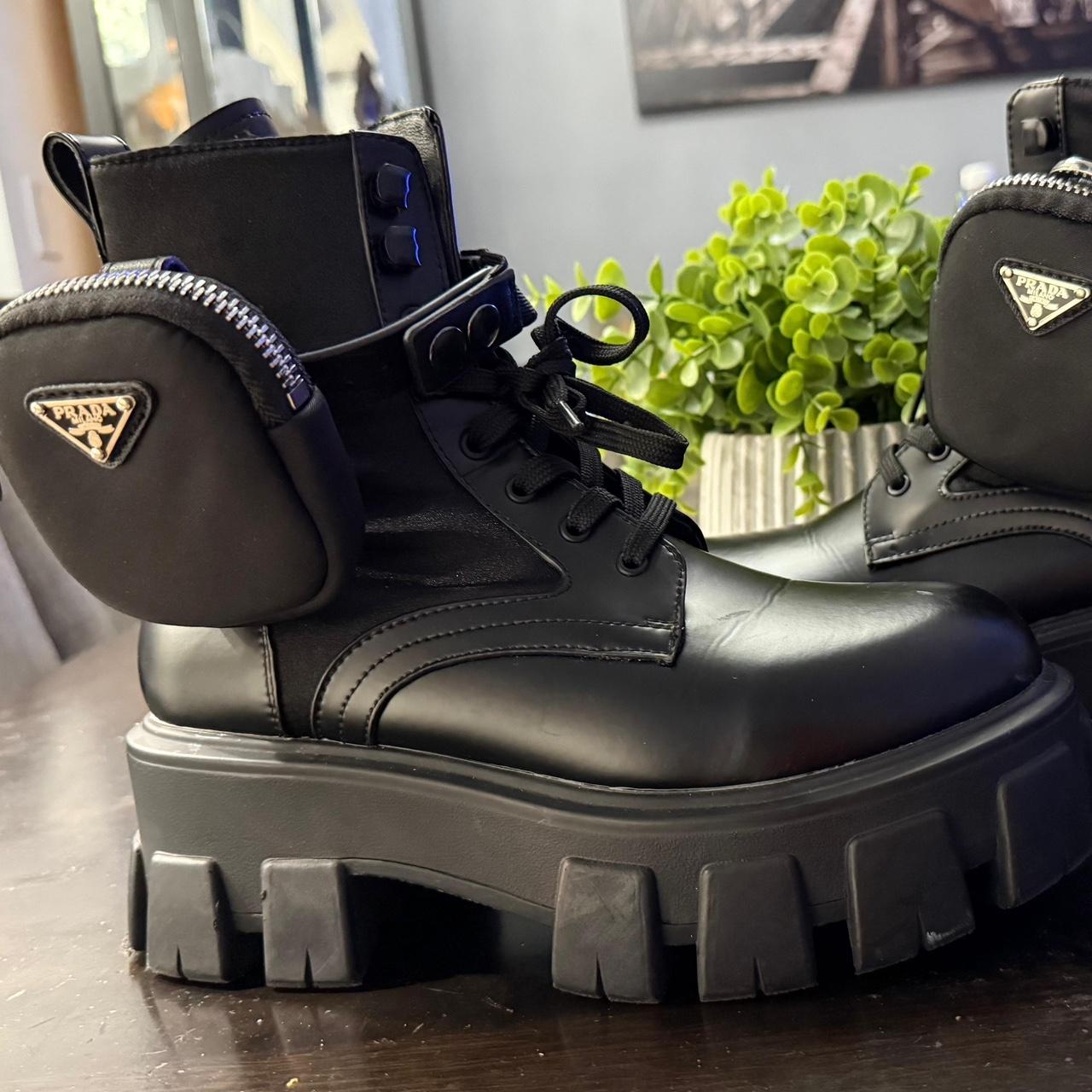 靴 prada damage side boots y2k 姉貴様専用 prada damage side boots y2k