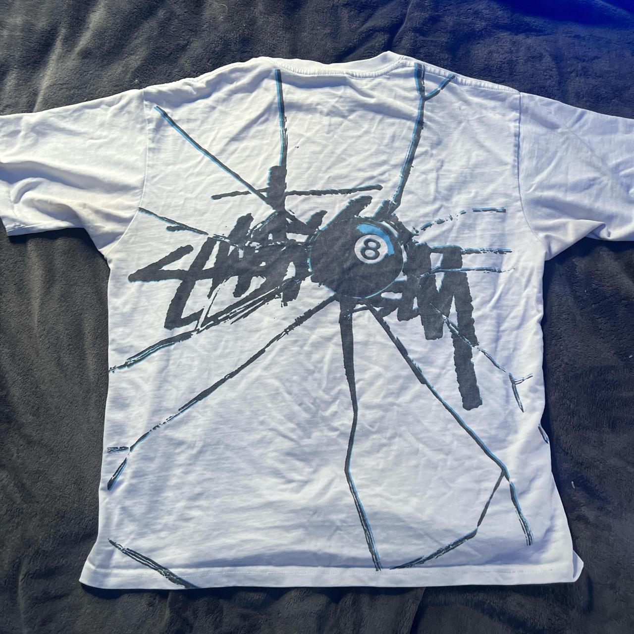 Vintage stussy-t-shirt - Depop