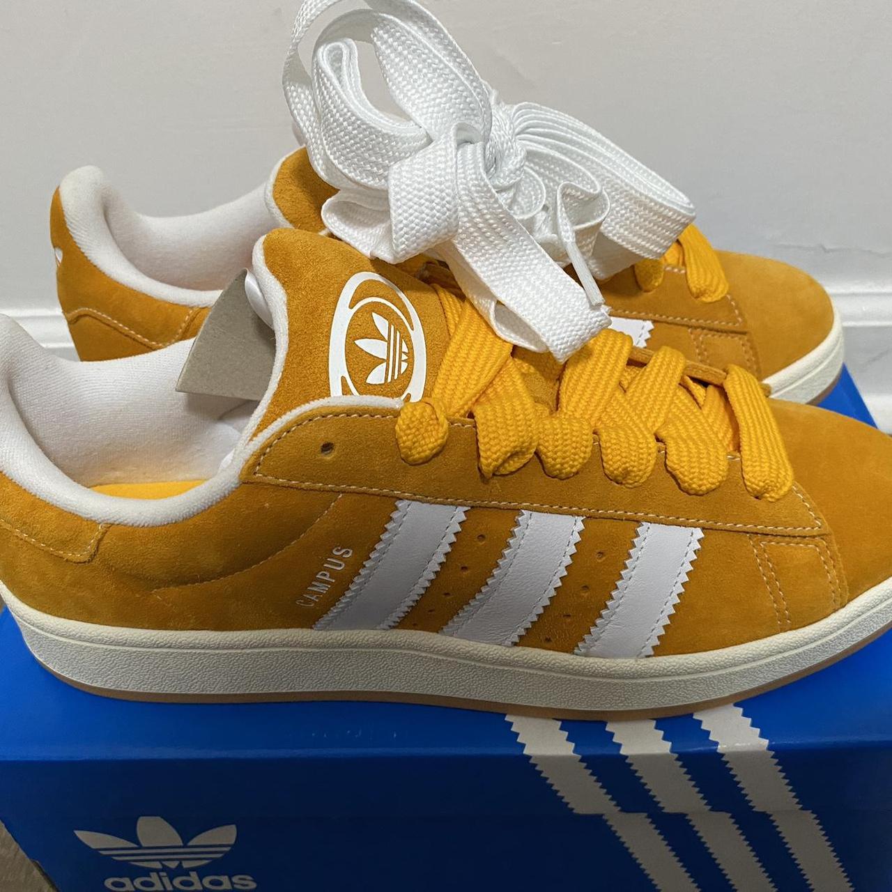 Adidas campus 00 mustard yellow Depop