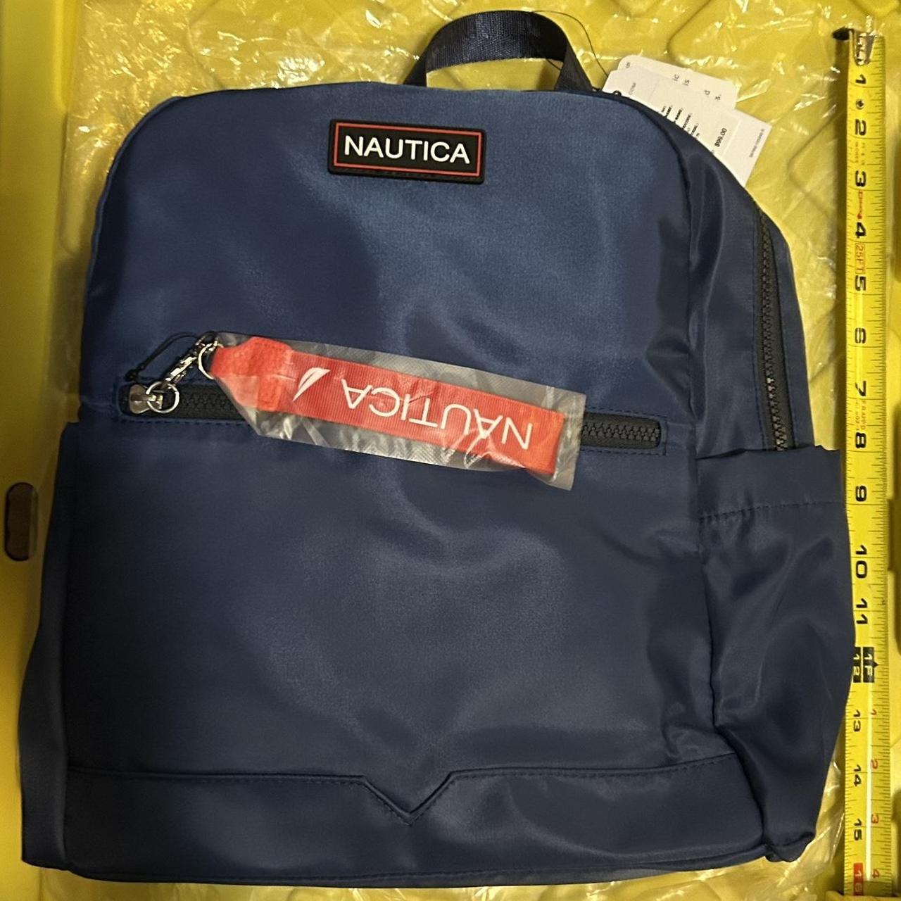 Nautica backpack navy blue best sale