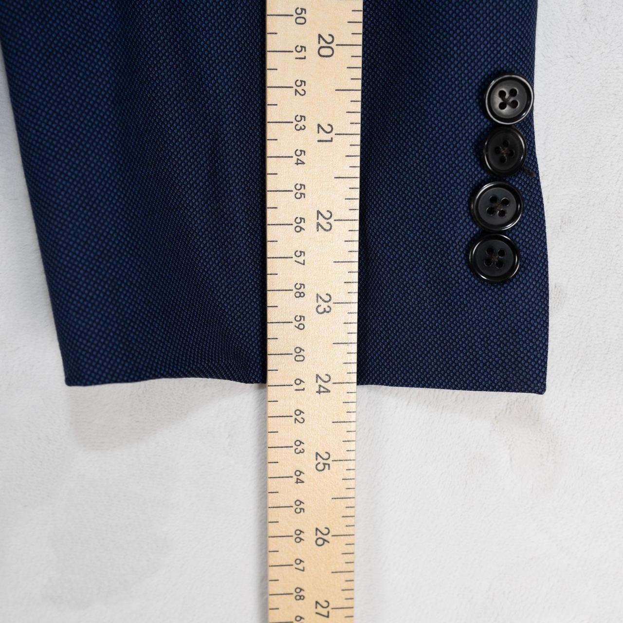 Preloved Men's Tailored jacket - Blue - M – Hicke… - image 6