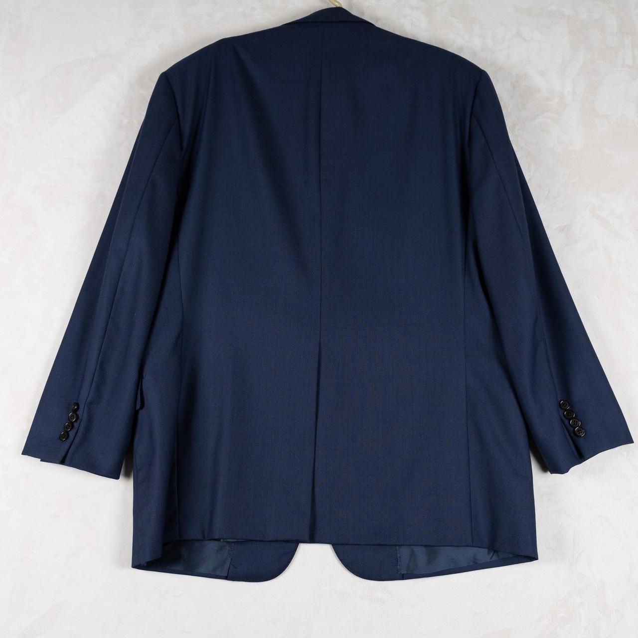 Preloved Men's Tailored jacket - Blue - M – Hicke… - image 3