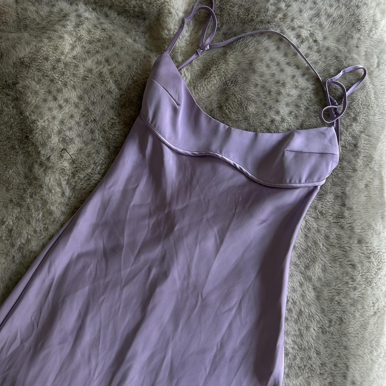 Zara new with tags NWT light purple flared straight - Depop