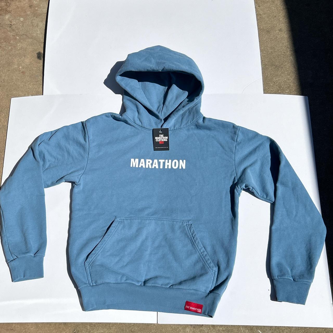 Marathon clothing I selling Hussle hoodie