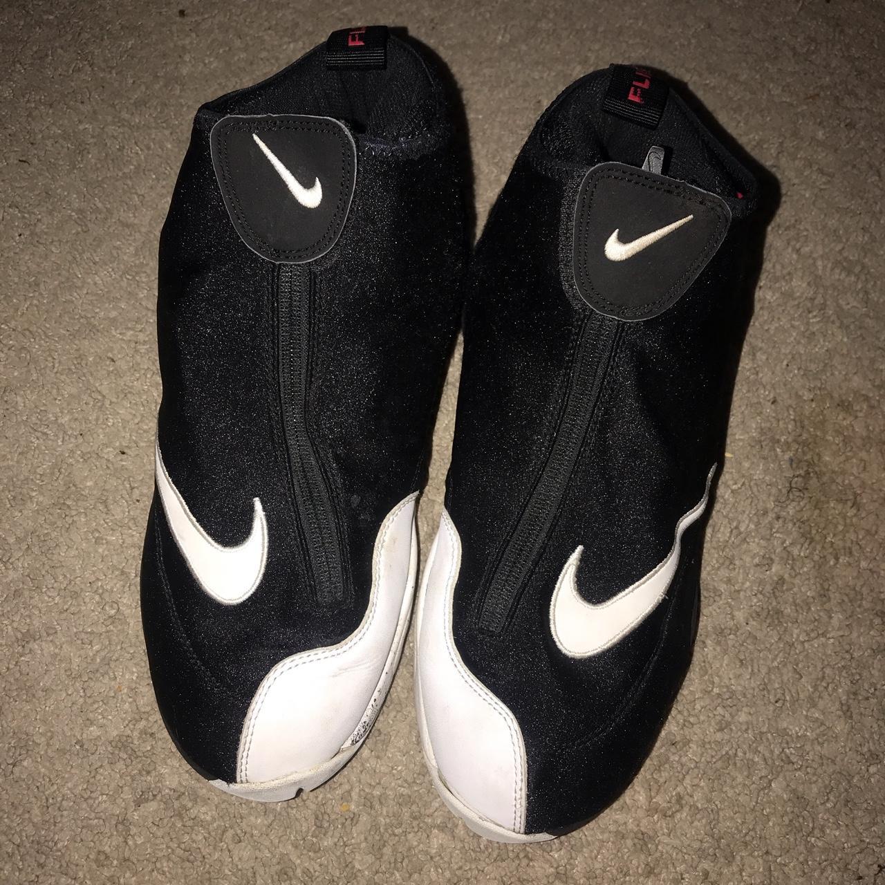 Black and white Nike glove sneakers - Depop