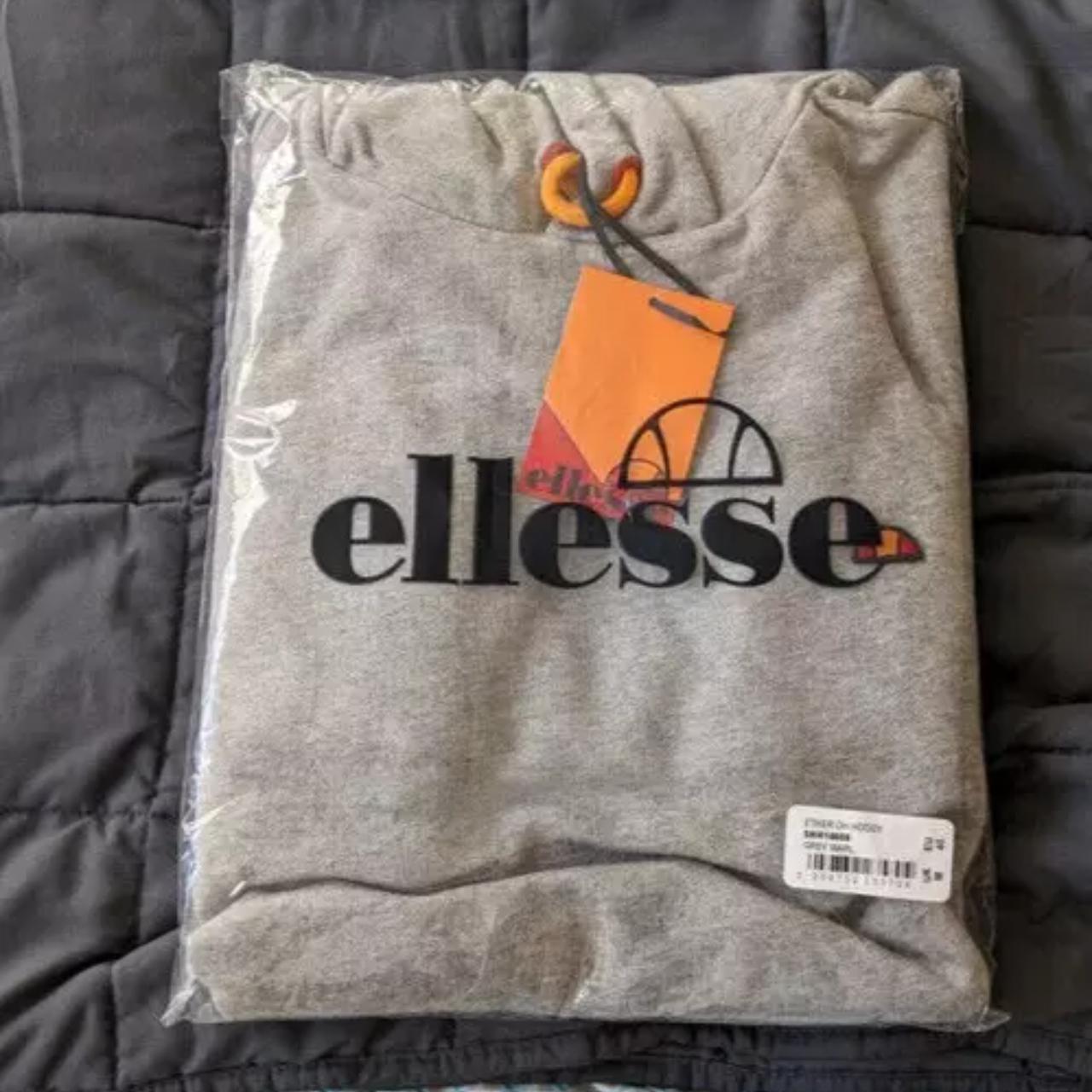 90 s Vintage Ellesse Hoodie Jacket Big Logo Nice. Depop