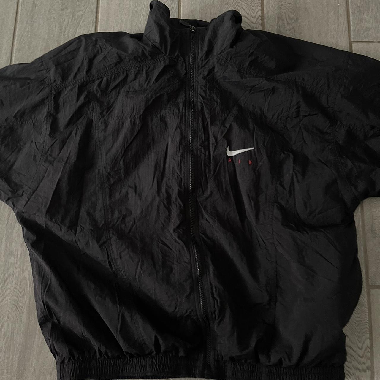 mens nike windbreaker black