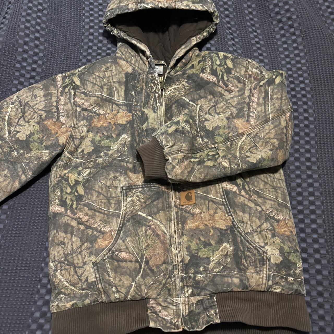 Carhartt camo deals jacket youth