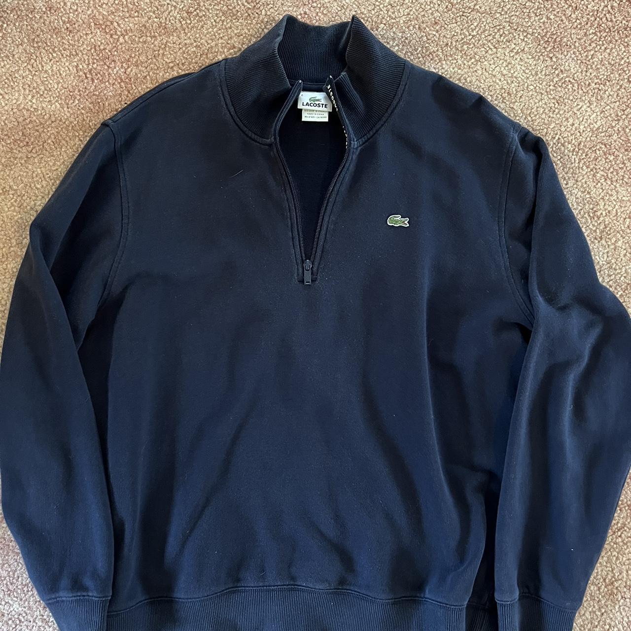 Lacoste Quarter-zip - Depop