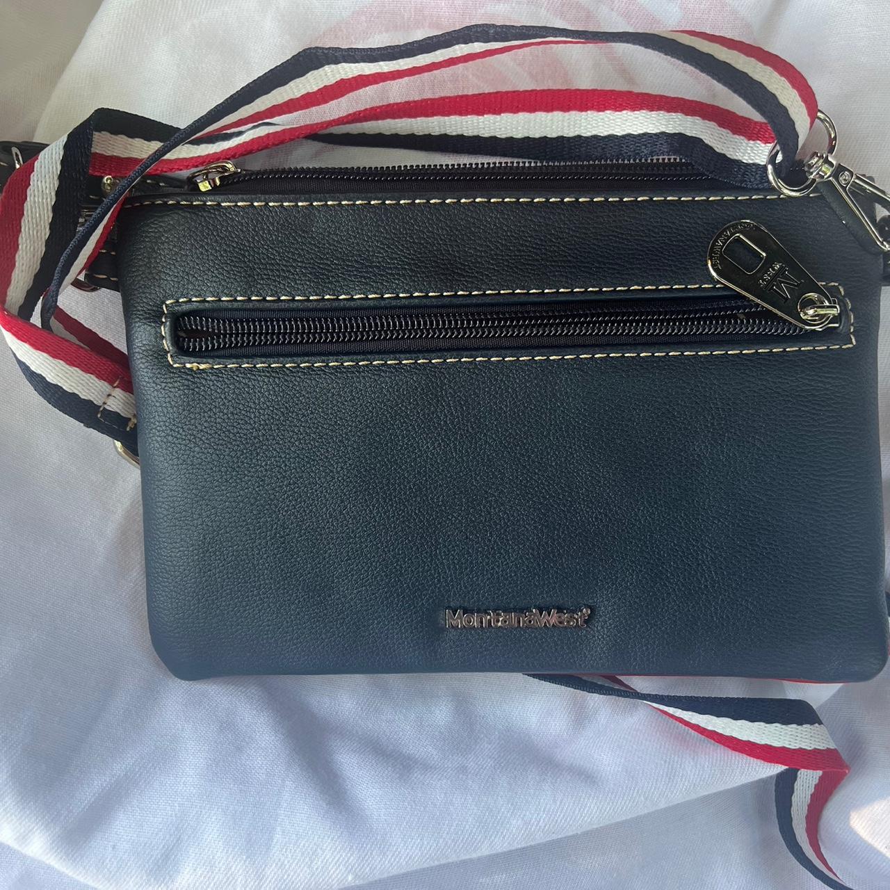 Women's Bag - Red/Multi – Patriotic red, white, a… - image 2