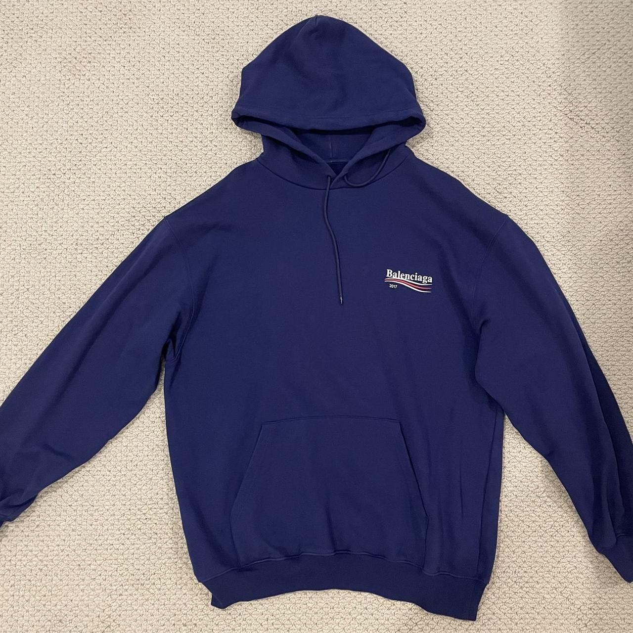 Balenciaga campaign store logo hoodie