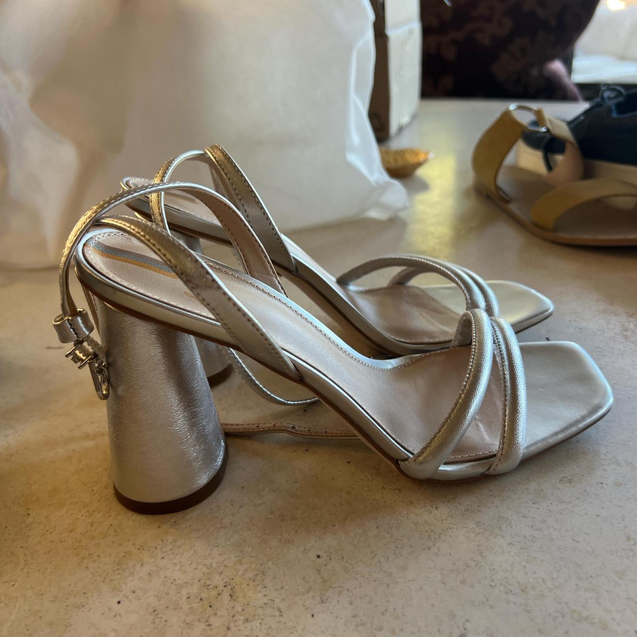 Sam edelman orders silver heels