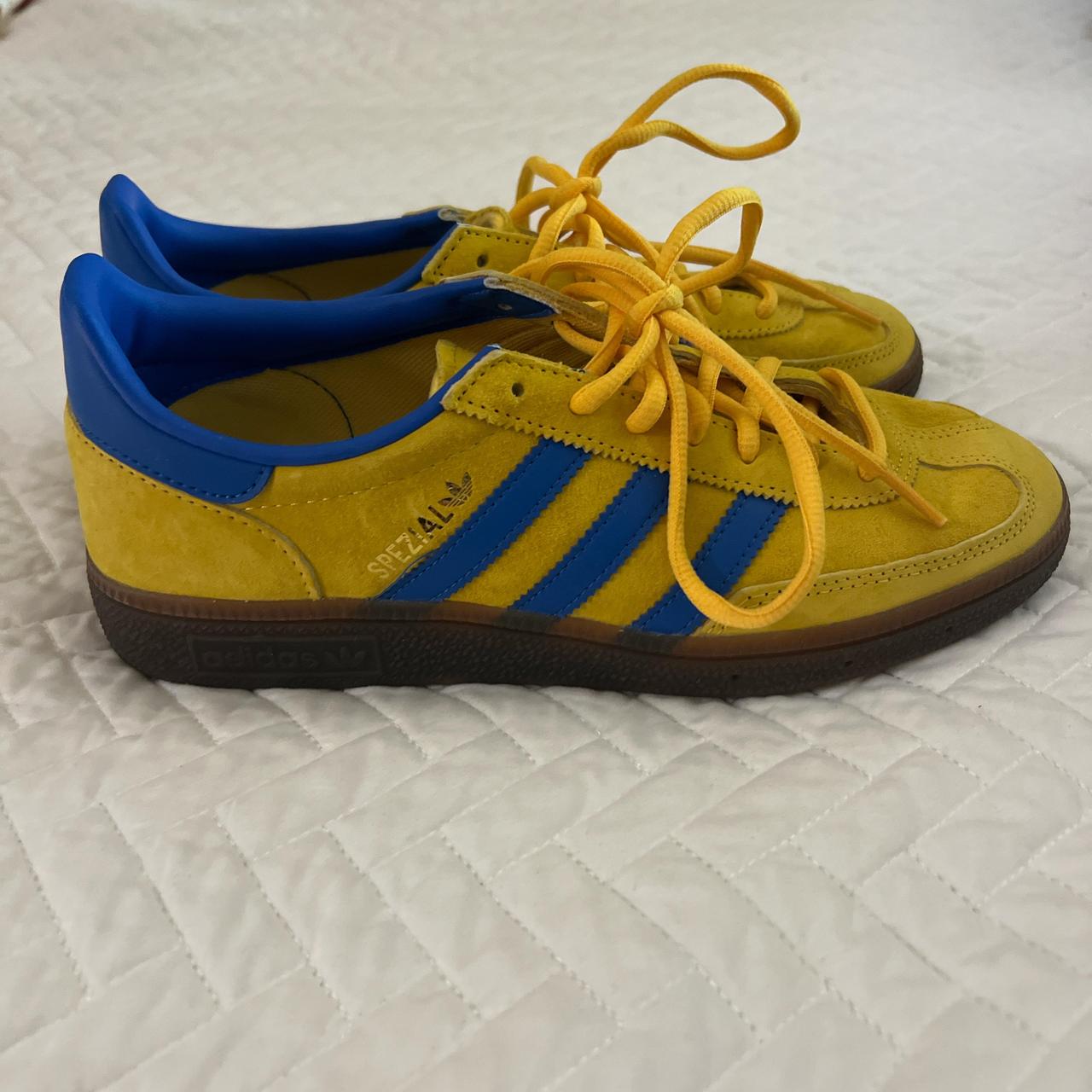 yellow adidas