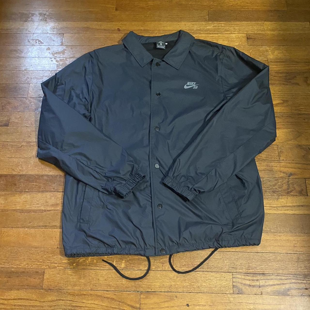 Nike button up online jacket