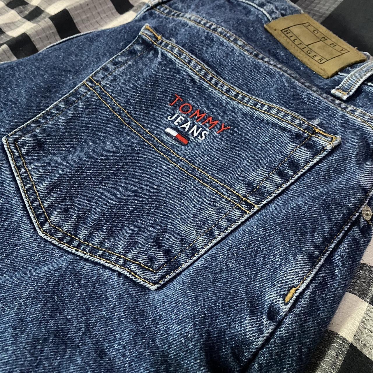 Tommy sales embroidered jeans