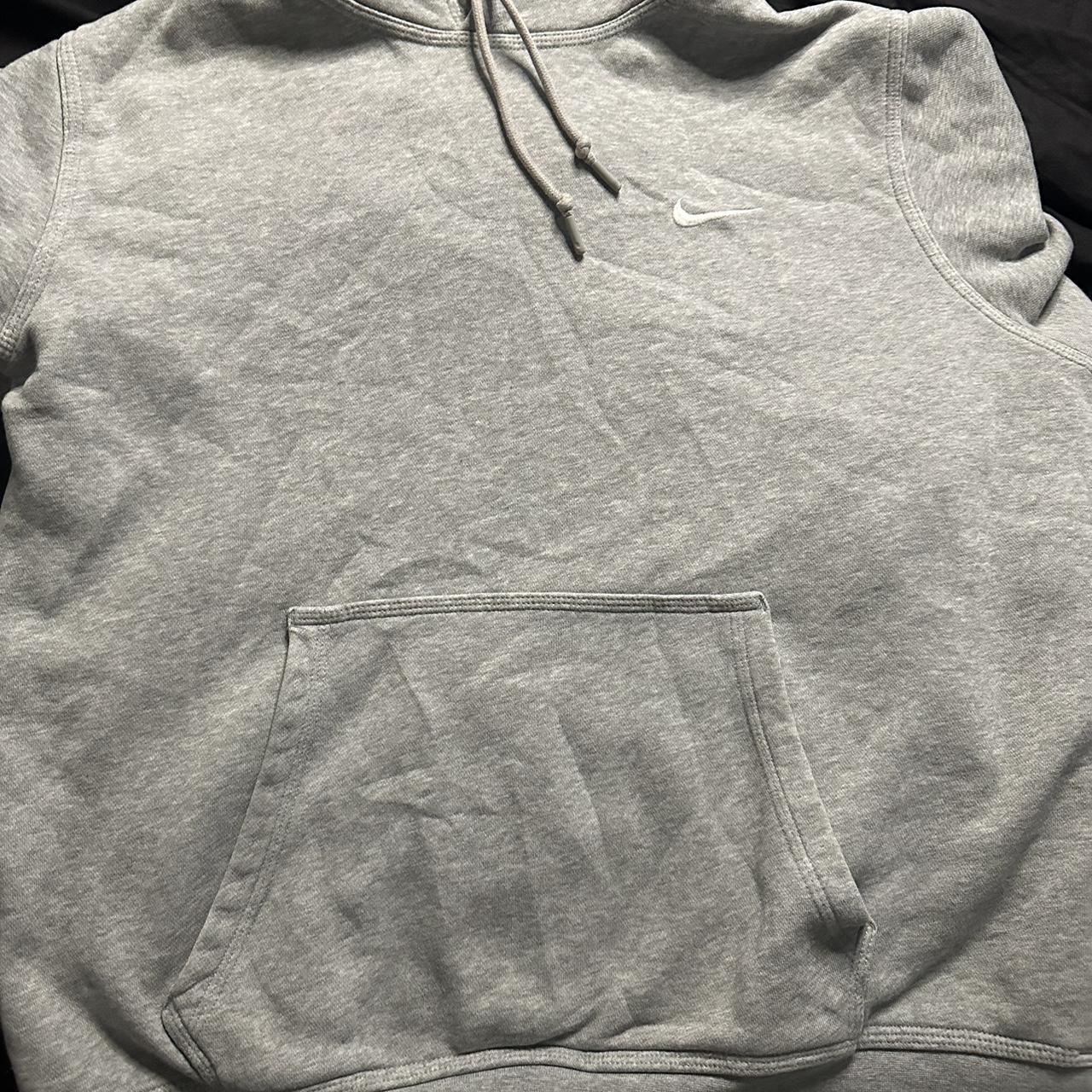 Men’s Nike hoodie Size: L *coffee stains on left... - Depop