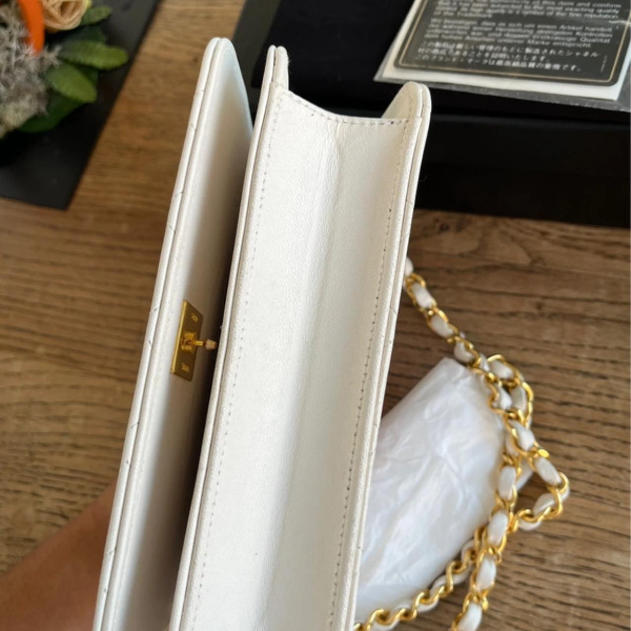 Chanel Classic flap bag This bag has been repaired... Depop