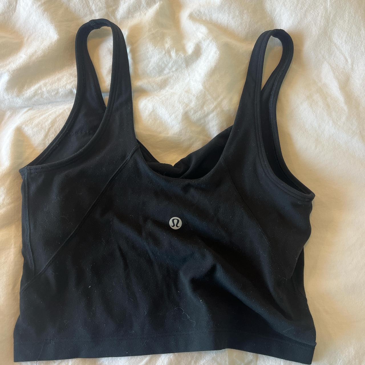 green twill lululemon align tank size 2 *RARE* - Depop