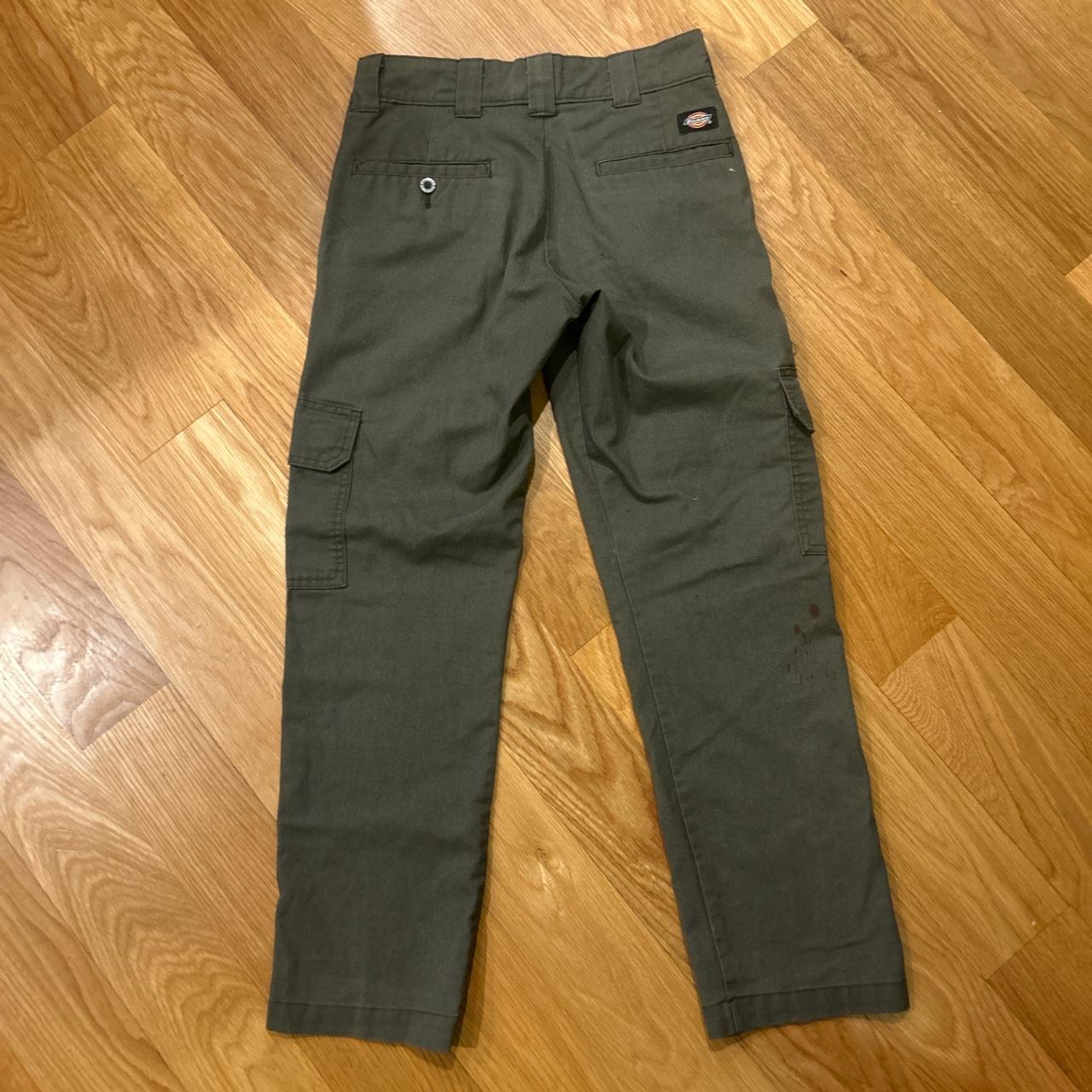 Dickies Flex Cargo Pants Olive green - Depop