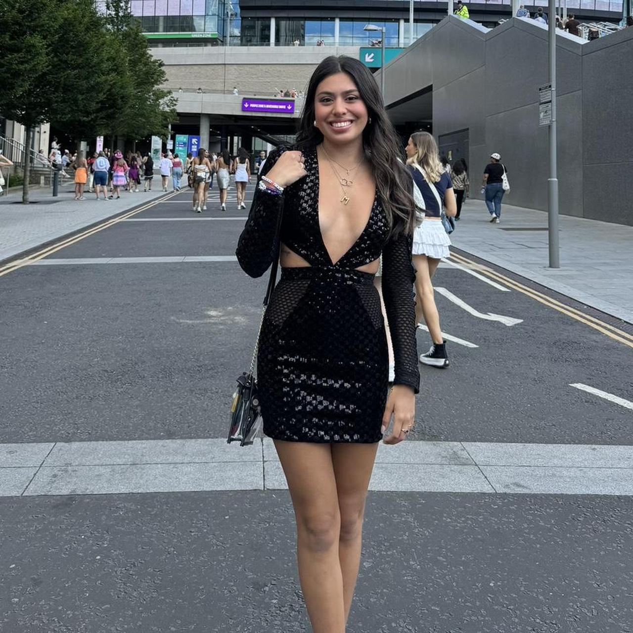 x REVOLVE Elise Mini Dress in Black, Michael