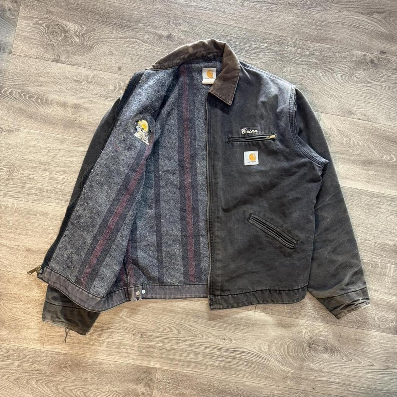 Carhartt Men's Gifting Jacket - Black/Grey - L – … - image 2