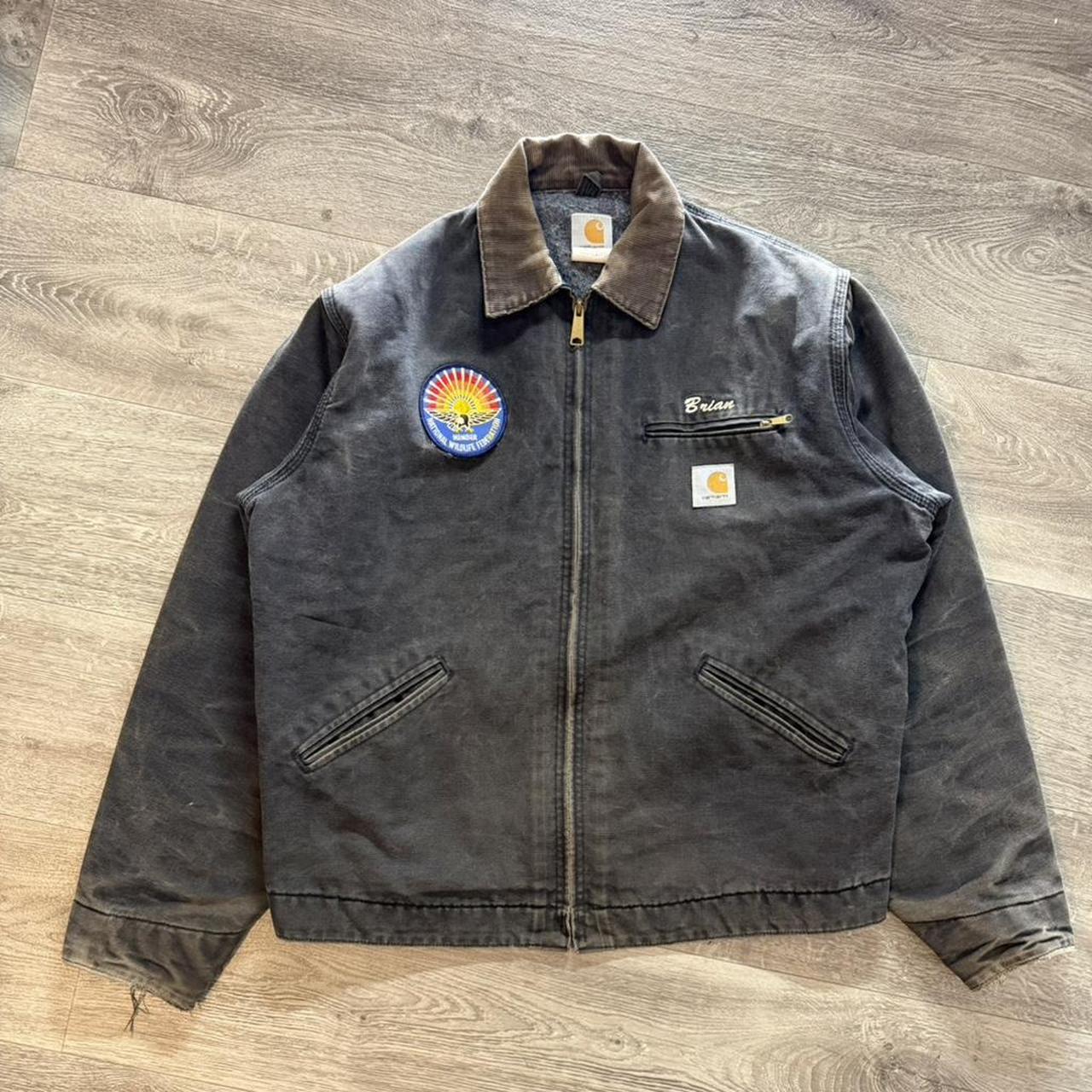 Carhartt Men's Gifting Jacket - Black/Grey - L – … - image 1