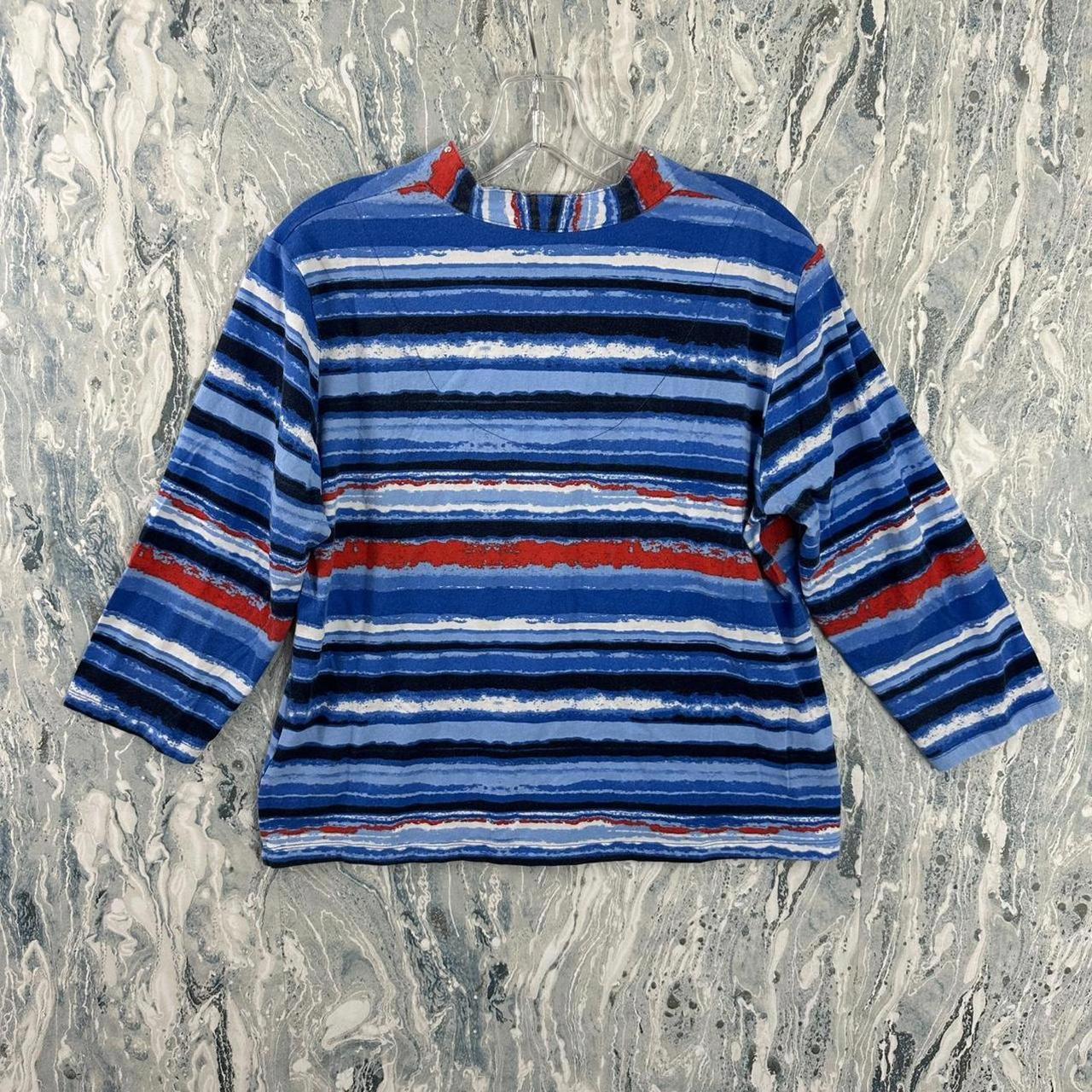 Ruby Rd. Women's Top - Blue/Red - L – Ruby Rd. St… - image 7