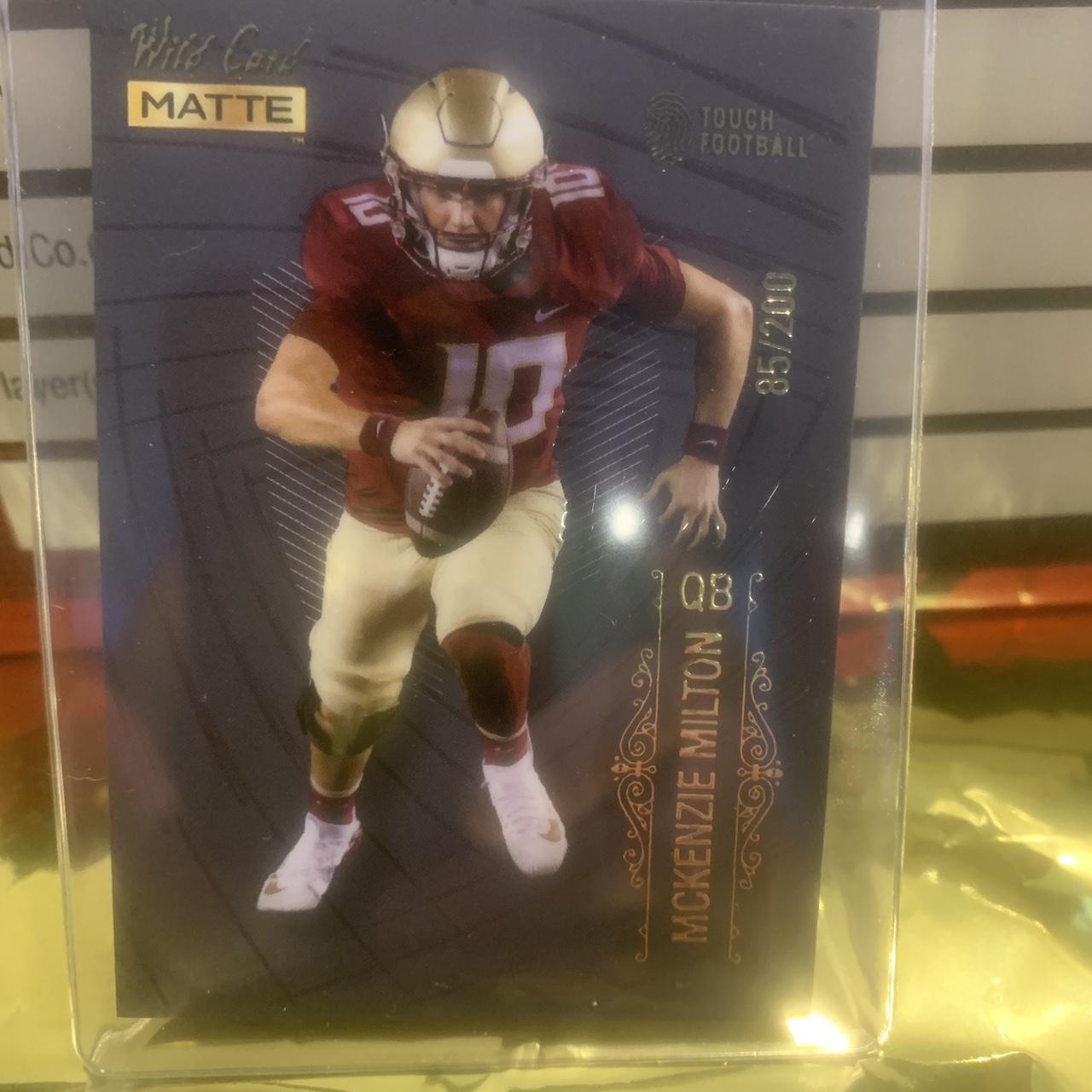 2022 McKenzie Milton Wild Card Matte Black