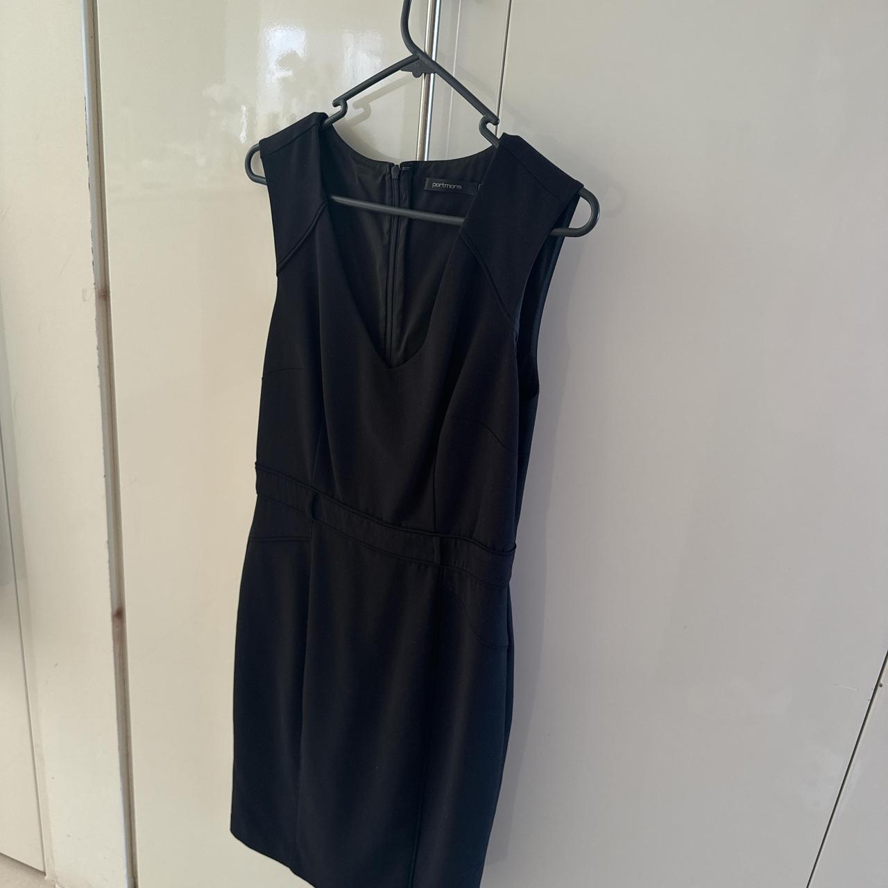 Portmans pencil like work dress - black - size 10 - Depop