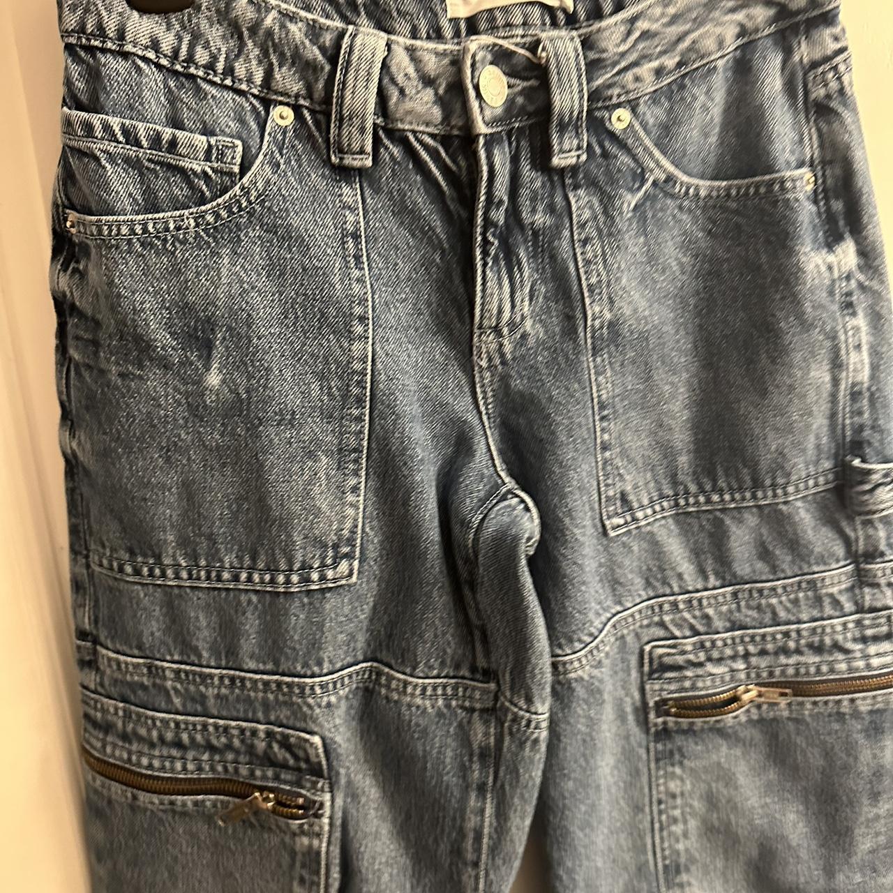 garage cargo pants, low waisted super cute been... Depop