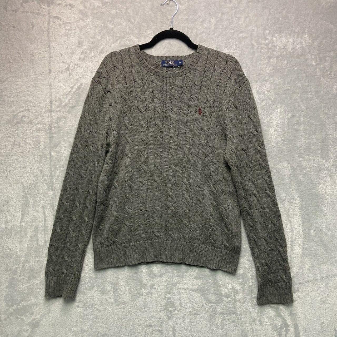 Polo Ralph Lauren Cable Knit Jumper Men’s Medium... - Depop